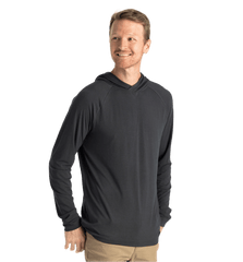 Free Fly T-shirts S / Black Sand Free Fly - Men's Bamboo Flex Hoodie