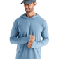 Free Fly T-shirts S / Blue Fog Free Fly - Men's Elevate Hoodie