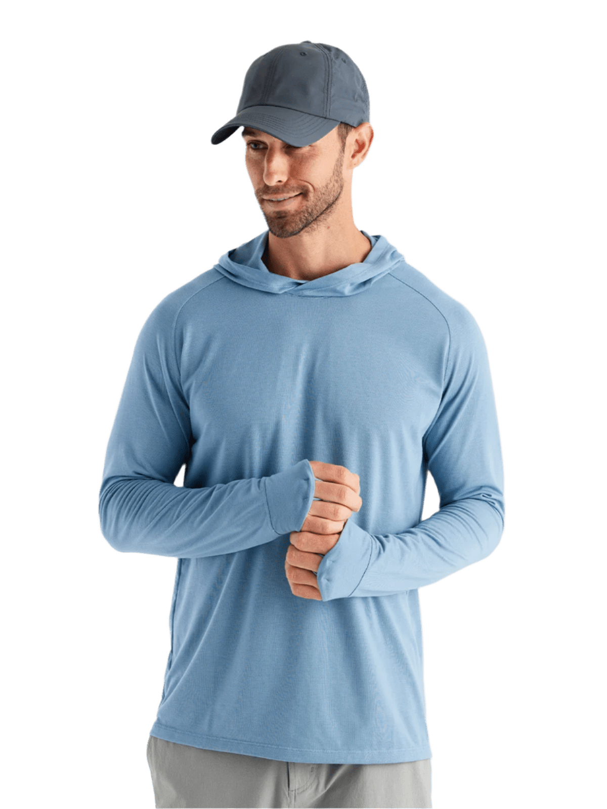 Free Fly T-shirts S / Blue Fog Free Fly - Men's Elevate Hoodie