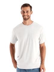 Free Fly T-shirts S / Bright White Free Fly - Men's Bamboo Flex Pocket Tee