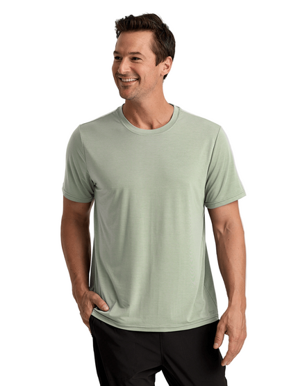 Free Fly T-Shirts S / Desert Sage Free Fly - Men's Elevate Lightweight Tee