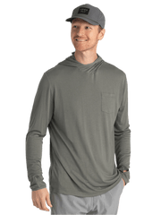 Free Fly T-shirts S / Fatigue Free Fly - Men's Bamboo Lightweight Hoodie