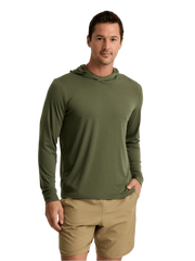 Free Fly T-shirts S / Fatigue Free Fly - Men's Elevate Lightweight Hoodie