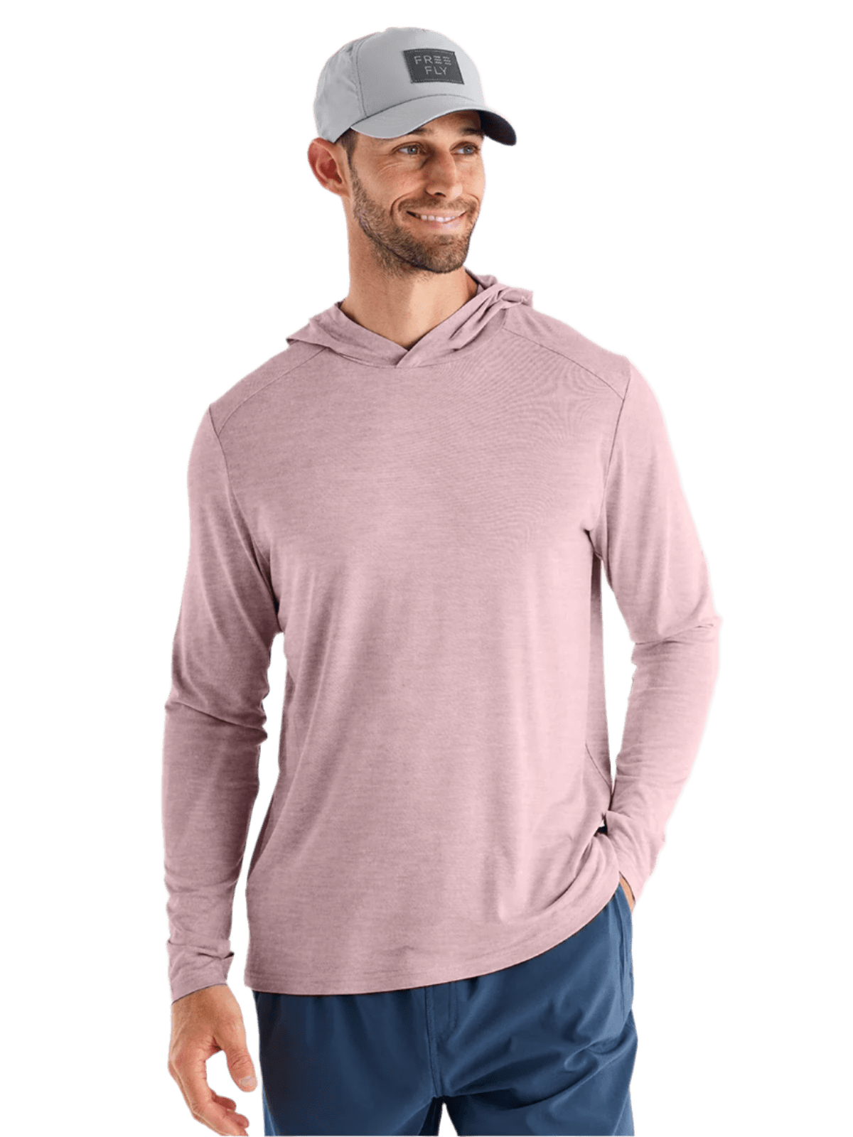 Free Fly T-shirts S / Heather Adobe Red Free Fly - Men's Bamboo Shade Hoodie