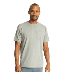 Free Fly T-shirts S / Heather Agave Green Free Fly - Men's Bamboo Flex Pocket Tee