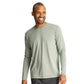 Free Fly T-Shirts S / Heather Agave Green Free Fly - Men's Bamboo Shade Long Sleeve