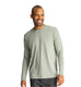 Free Fly T-Shirts S / Heather Agave Green Free Fly - Men's Bamboo Shade Long Sleeve