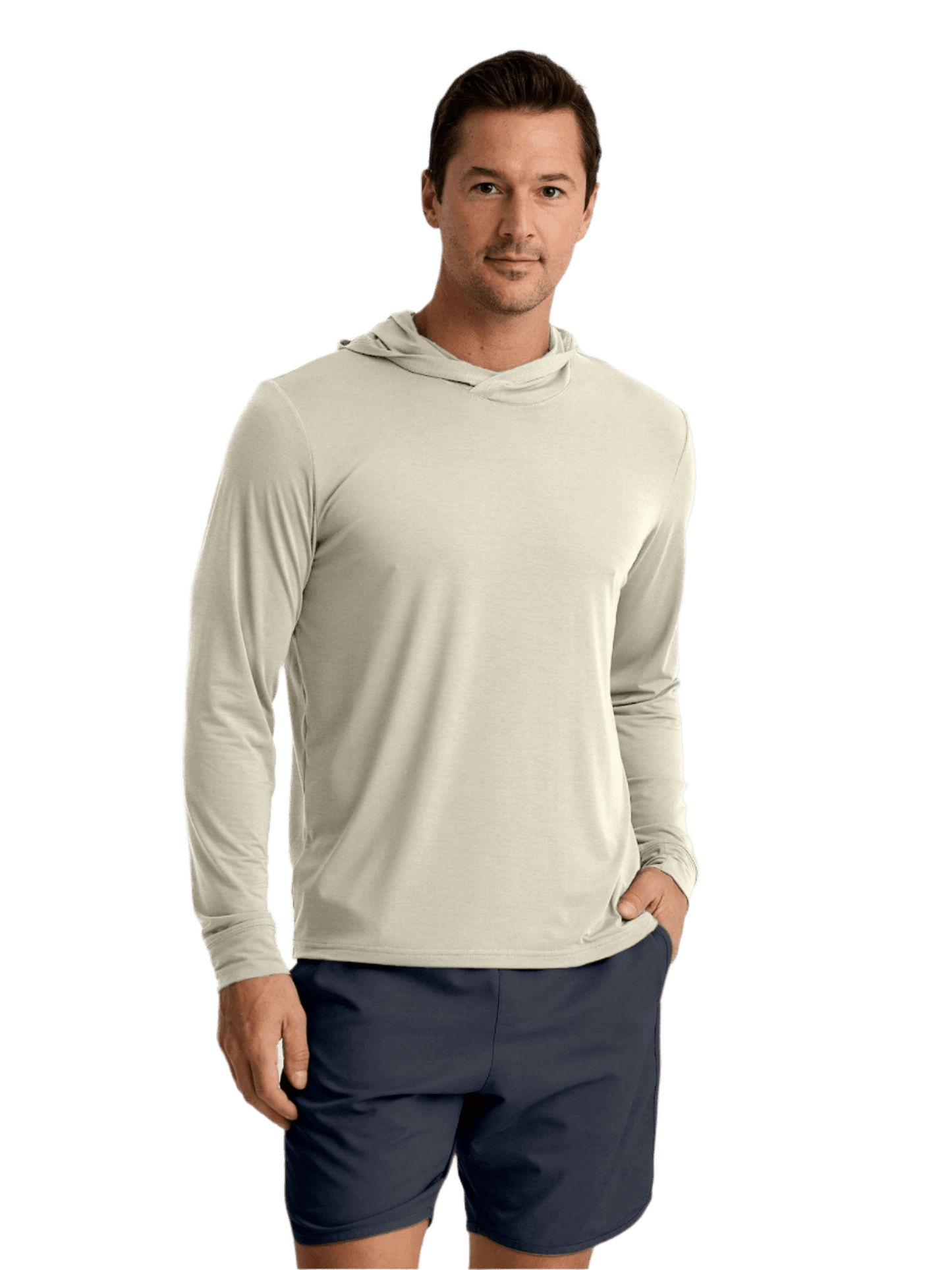 Free Fly T-Shirts S / Heather Birch Free Fly - Men's Elevate Lightweight Hoodie