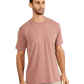 Free Fly T-shirts S / Heather Brick Free Fly - Men's Bamboo Flex Pocket Tee