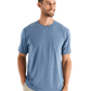 Free Fly T-shirts S / Heather Deepwater Free Fly - Men's Bamboo Flex Pocket Tee