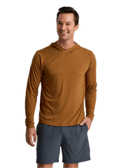 Free Fly T-shirts S / Heather Russet Free Fly - Men's Bamboo Shade Hoodie