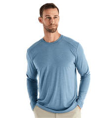 Free Fly T-shirts S / Heather Slate Blue Free Fly - Men's Bamboo Shade Long Sleeve