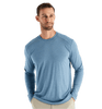 Free Fly T-shirts S / Heather Slate Blue Free Fly - Men's Bamboo Shade Long Sleeve