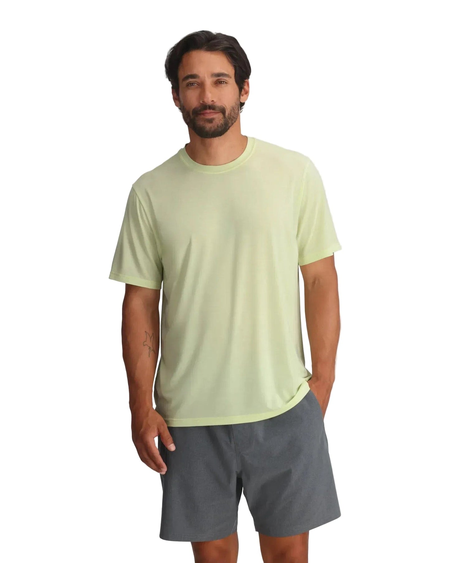 Free Fly T-Shirts S / Lime Free Fly - Men's Elevate Lightweight Tee