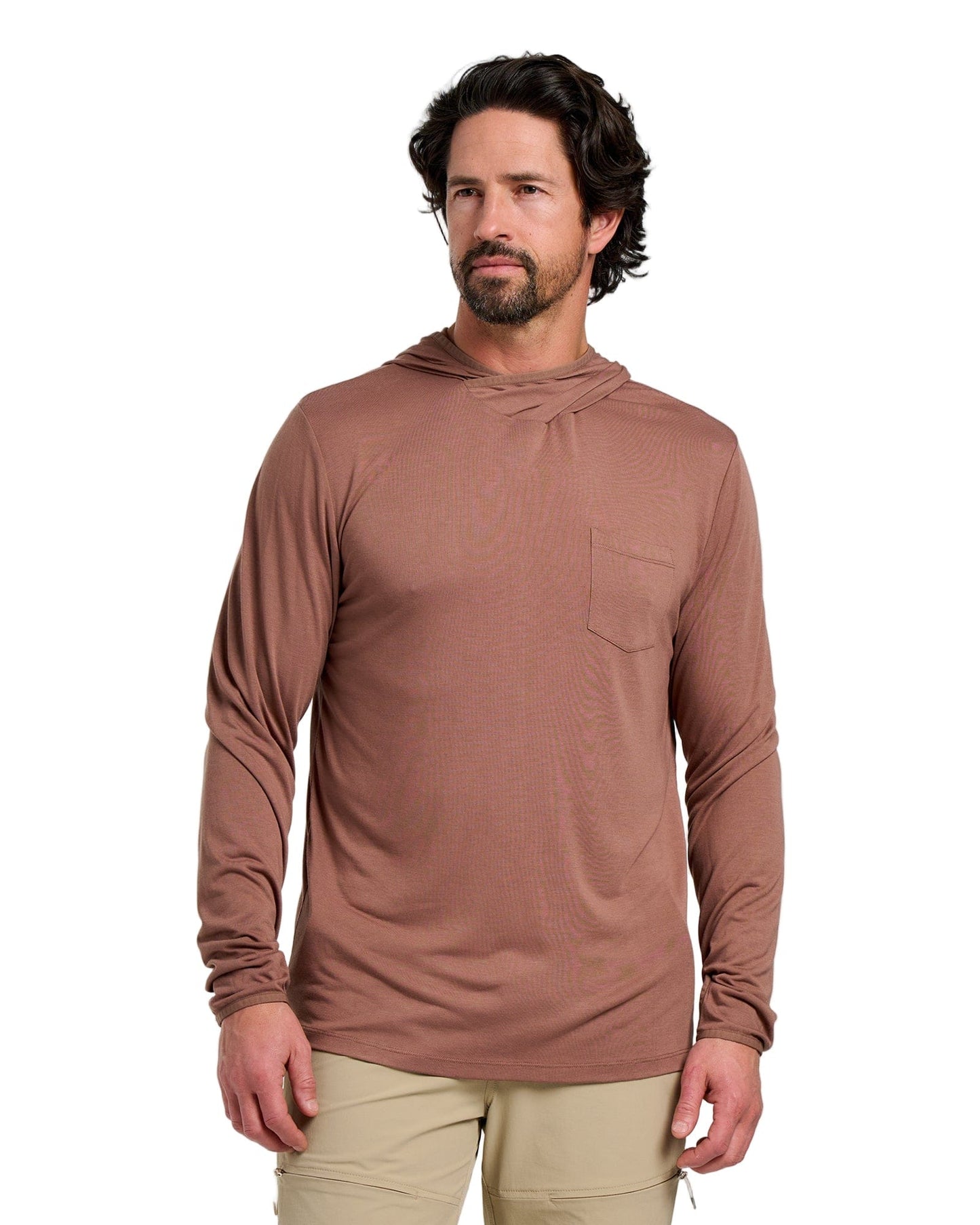Free Fly T-Shirts S / Nutmeg Free Fly - Men's Bamboo Lightweight Hoodie