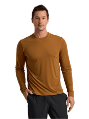 Free Fly T-shirts S / Russet Free Fly - Men's Elevate Lightweight Long Sleeve