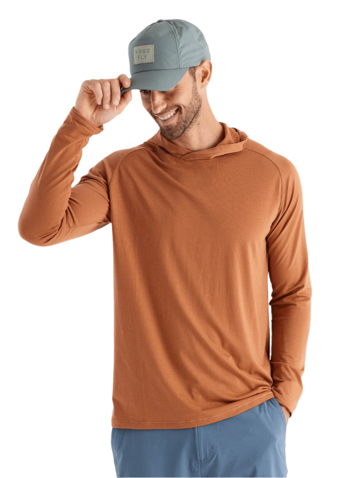 Free Fly T-shirts S / Rust Free Fly - Men's Elevate Hoodie