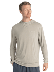 Free Fly T-shirts S / Sandstone Free Fly - Men's Bamboo Lightweight Hoodie