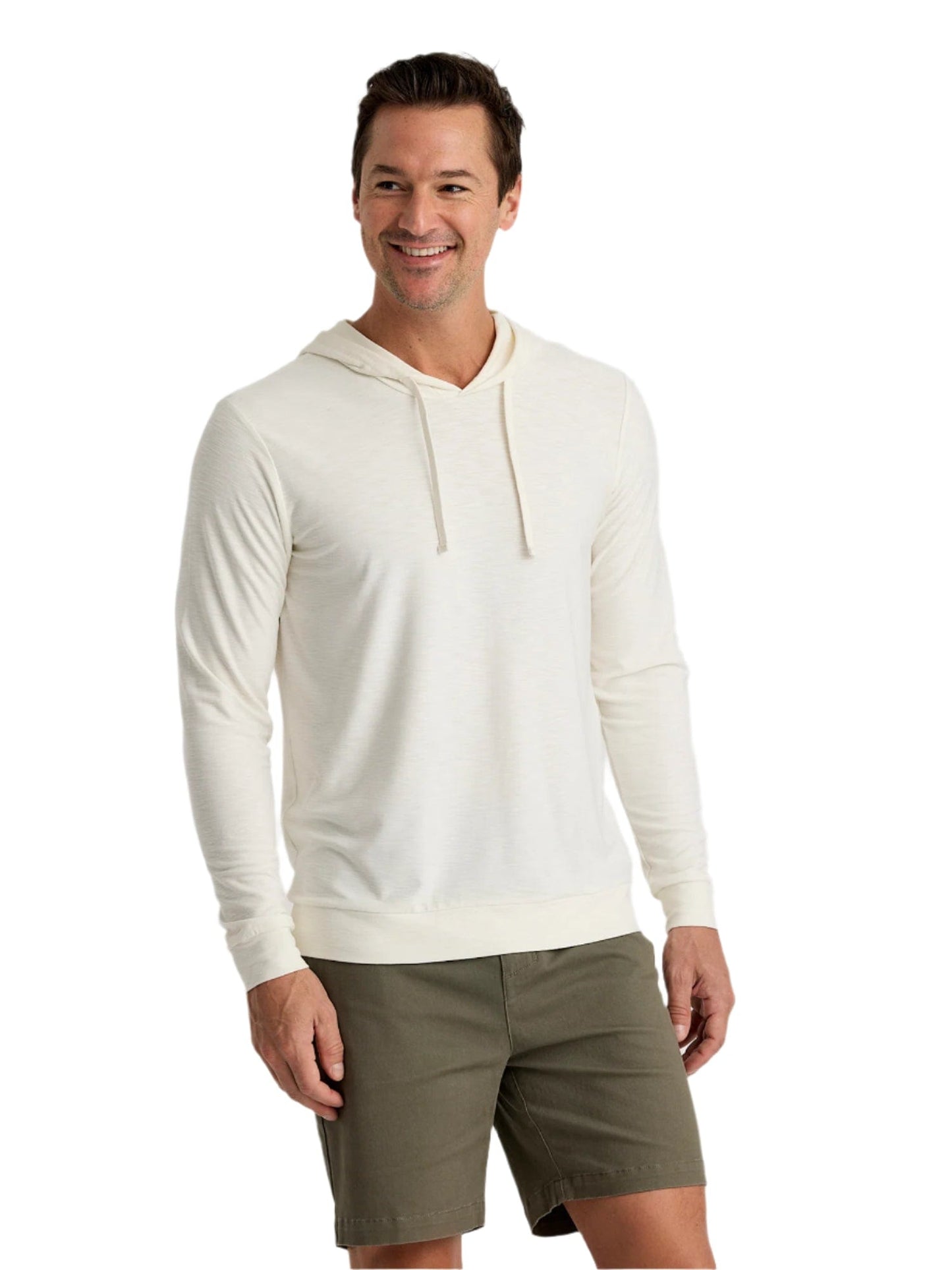 Free Fly T-Shirts S / Sea Salt Free Fly - Men's Bamboo Slub Hoodie II