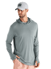 Free Fly T-shirts S / Slate Free Fly - Men's Bamboo Lightweight Hoodie