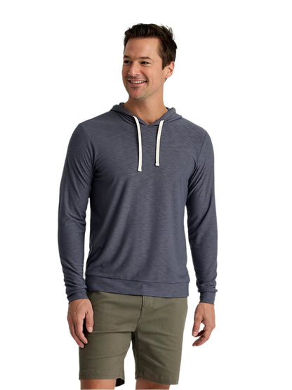 Free Fly T-Shirts S / Storm Cloud Free Fly - Men's Bamboo Slub Hoodie II