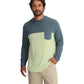 Free Fly T-Shirts S / Stormy Sea/Lime Free Fly - Men's Bamboo Hybrid Hoodie