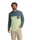 Free Fly T-Shirts S / Stormy Sea/Lime Free Fly - Men's Bamboo Hybrid Hoodie