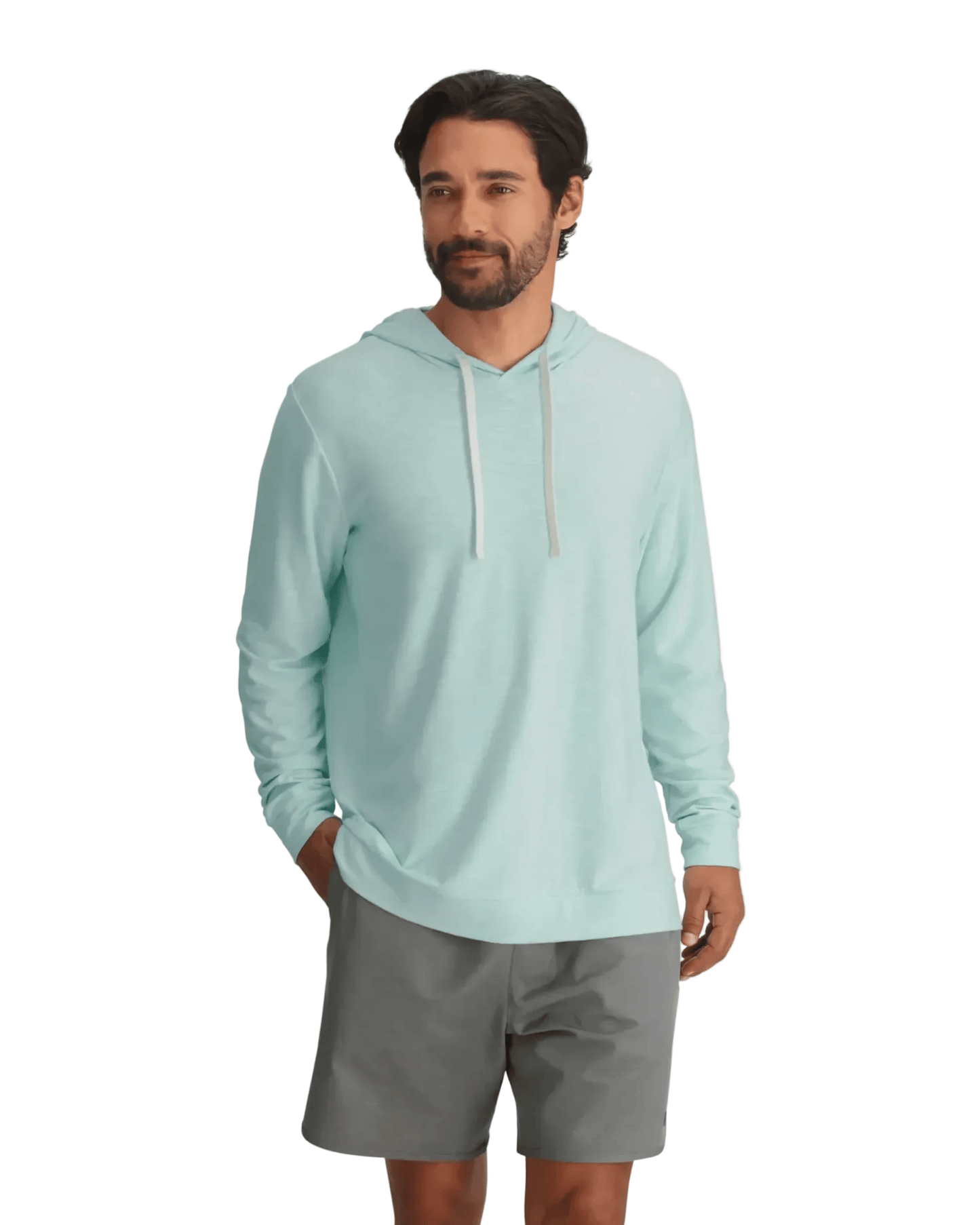 Free Fly T-Shirts S / Tropic Sea Free Fly - Men's Bamboo Slub Hoodie II