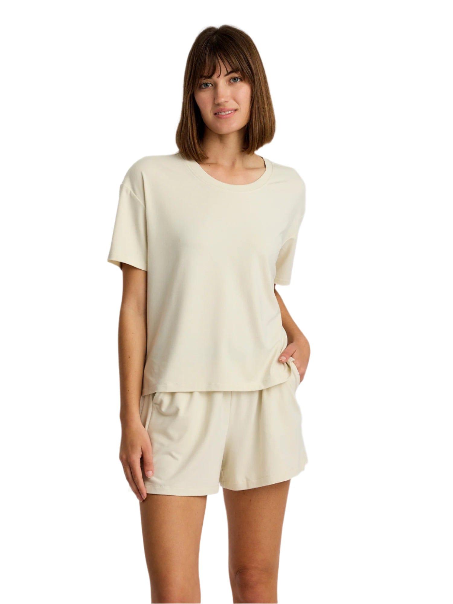 Free Fly T-Shirts XS / Birch Free Fly - Women's Bamboo Flex Sunday Tee