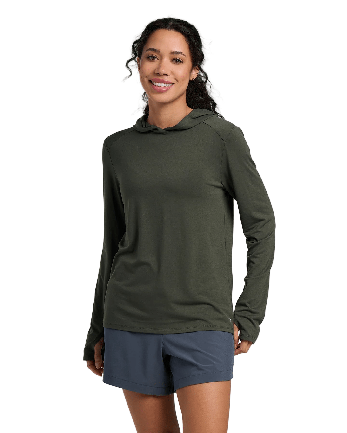 Free Fly T-Shirts XS / Dark Forest Free Fly - Women's Bamboo Shade Hoodie II