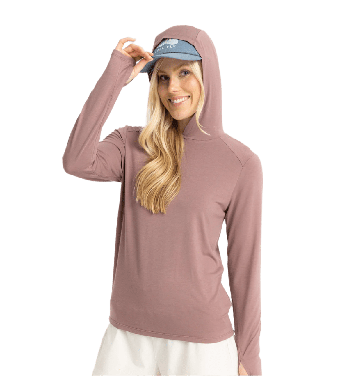 Free Fly T-shirts XS / Fig Free Fly - Women's Bamboo Shade Hoodie II