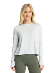 Free Fly T-Shirts XS / Heather Tide Pool Free Fly - Women's Elevate Long Sleeve