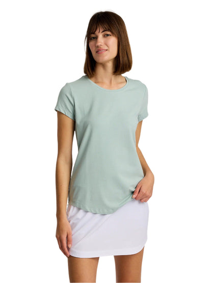 Free Fly T-Shirts XS / Ocean Mist Free Fly - Women's Bamboo Current Tee