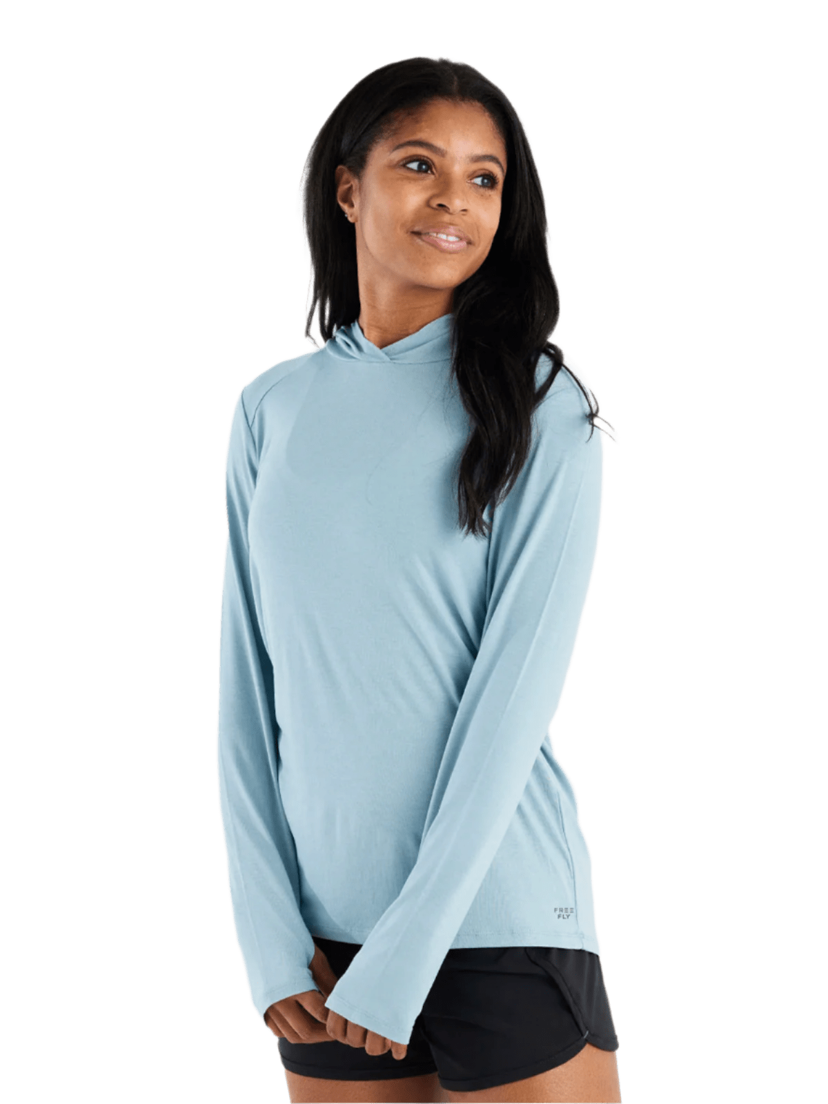 Free Fly T-shirts XS / Ocean Mist Free Fly - Women's Bamboo Shade Hoodie II