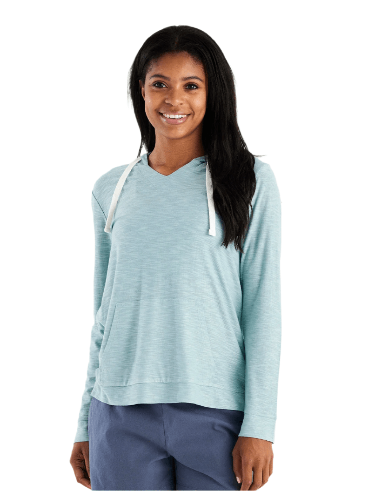 Free Fly T-Shirts XS / Ocean Mist Free Fly - Women's Bamboo Slub Hoodie