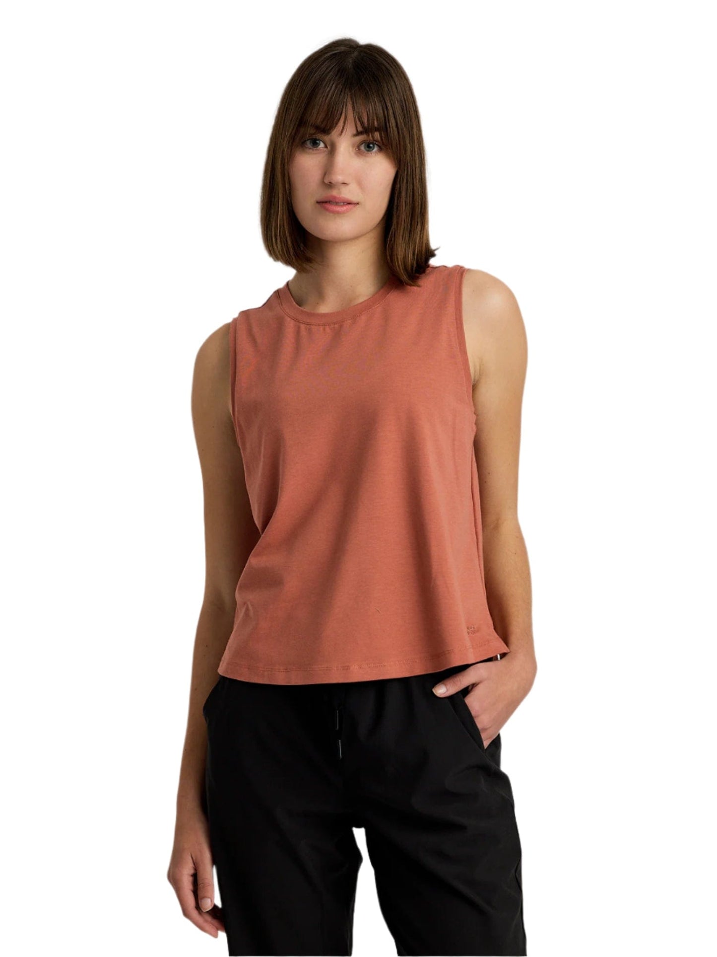 Free Fly T-Shirts XS / Redwood Free Fly - Women's Bamboo Current Tank