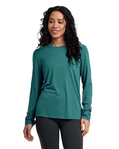 Free Fly T-Shirts XS / Sea Pine Free Fly - Women's Bamboo Shade Long Sleeve II