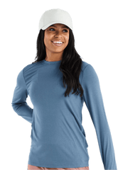 Free Fly T-shirts XS / Slate Blue Free Fly - Women's Bamboo Shade Long Sleeve II