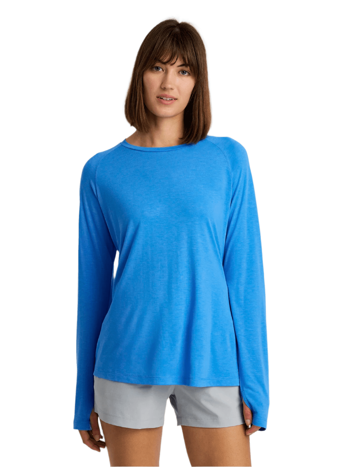 Free Fly T-shirts XS / Surf Blue Free Fly - Women's Bamboo Lightweight Long Sleeve II