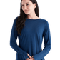 Free Fly T-shirts XS / True Navy Free Fly - Women's Bamboo Lightweight Long Sleeve II