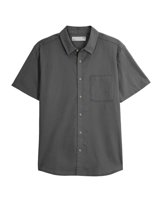 Free Fly Woven Shirts S / Anthracite Free Fly - Men's Harbor Short Sleeve Shirt