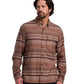 Free Fly Woven Shirts S / Nutmeg Stripe Free Fly - Men's Seawool Flannel Shirt