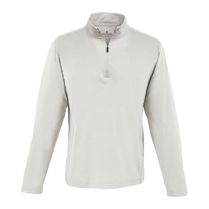 Greatness Wins Layering S / Ash Grey Heather Greatness Wins - Men's Core Tech Quarter-Zip