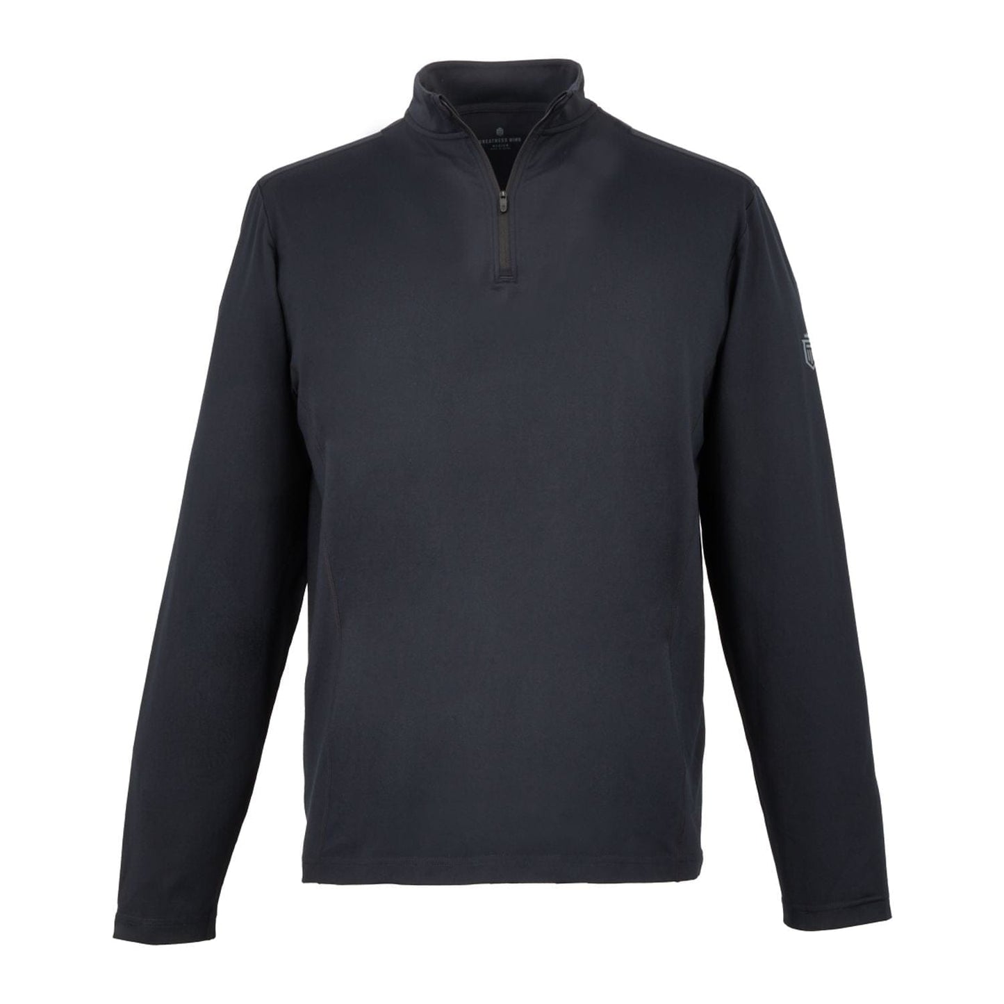 Greatness Wins Layering S / Black Greatness Wins - Men's Core Tech Quarter-Zip