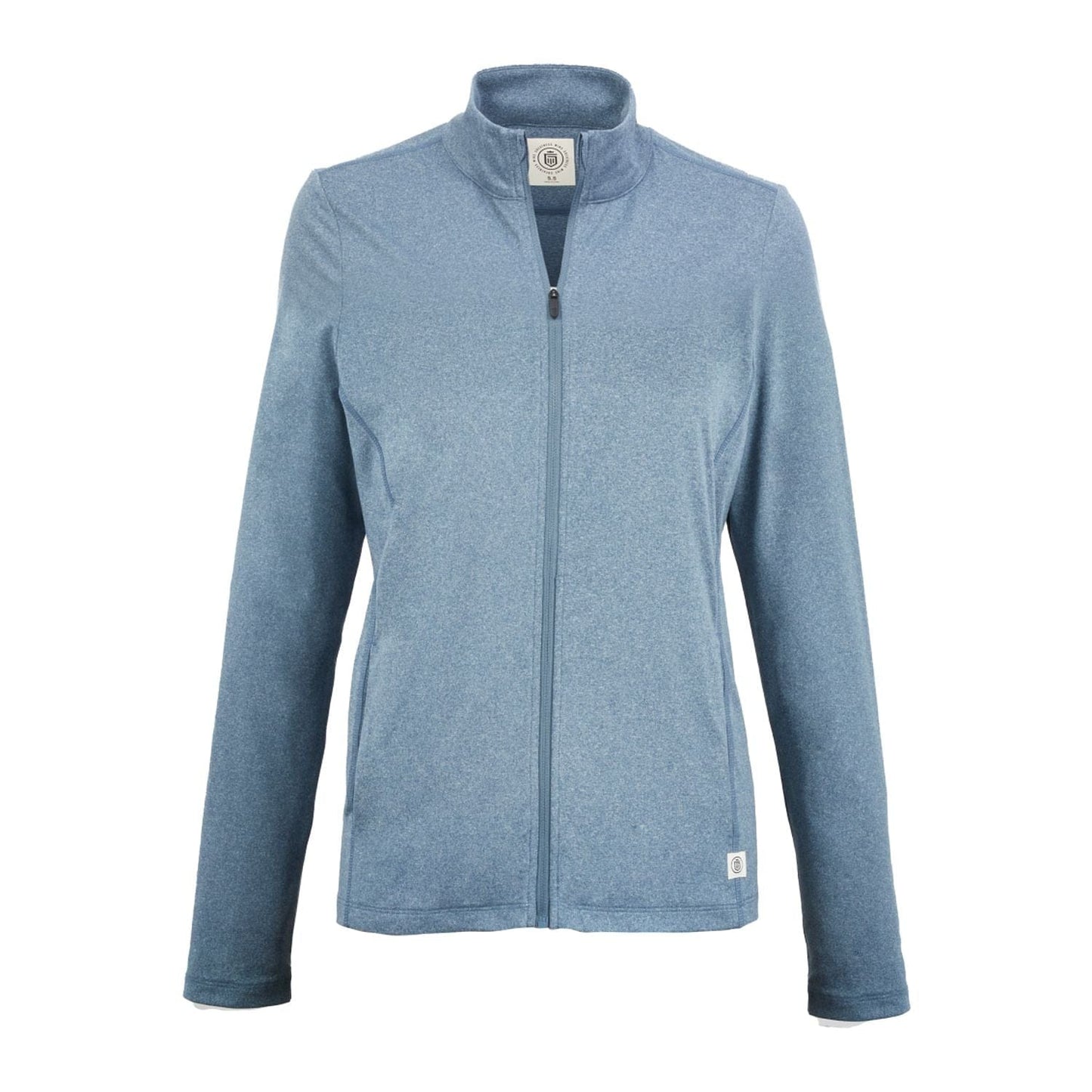 Greatness Wins Layering XS / Superior Blue Heather Greatness Wins - Women's Core Tech Full-Zip