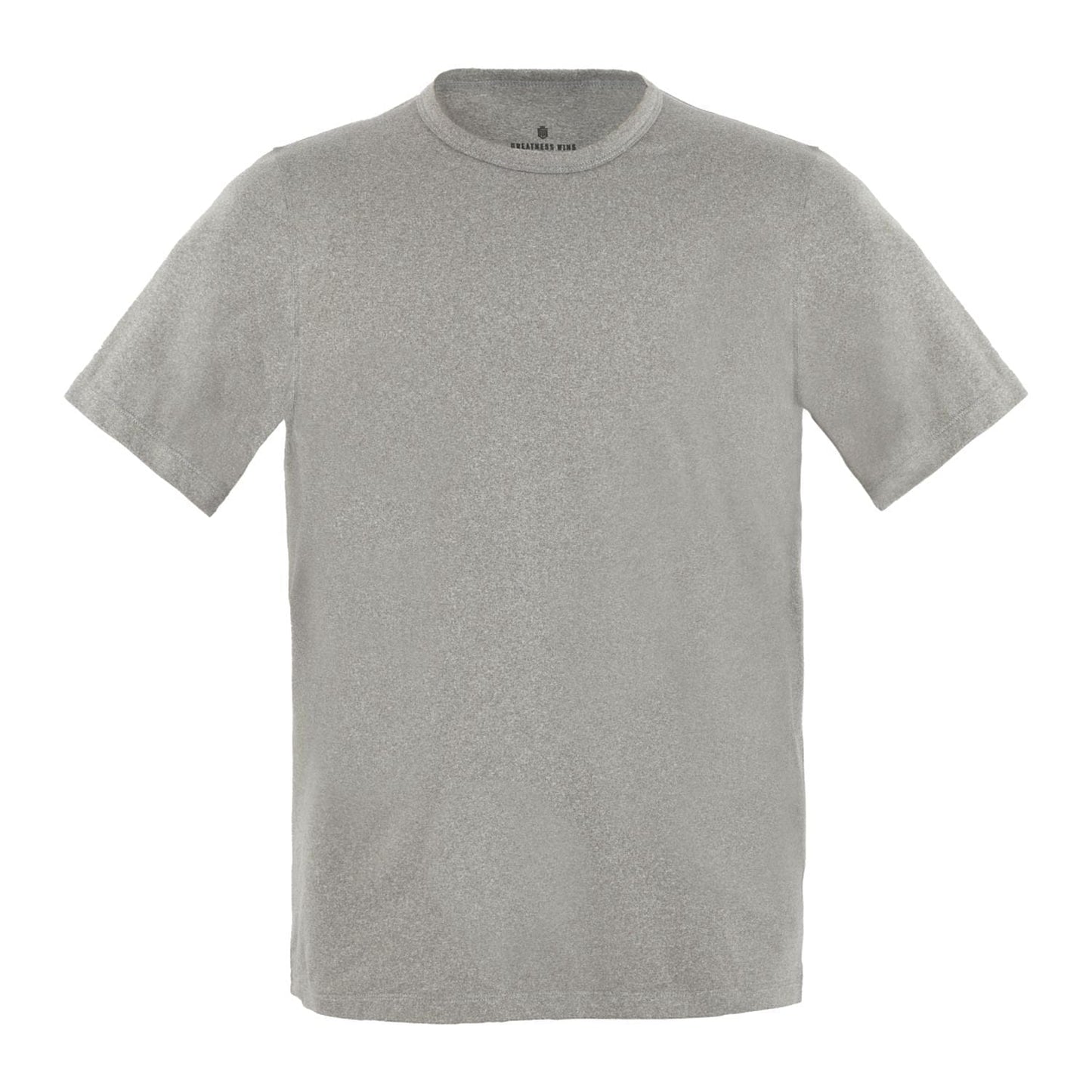 Greatness Wins T-Shirts S / Rustic Metal Heather Greatness Wins - Men's Core Tech Tee