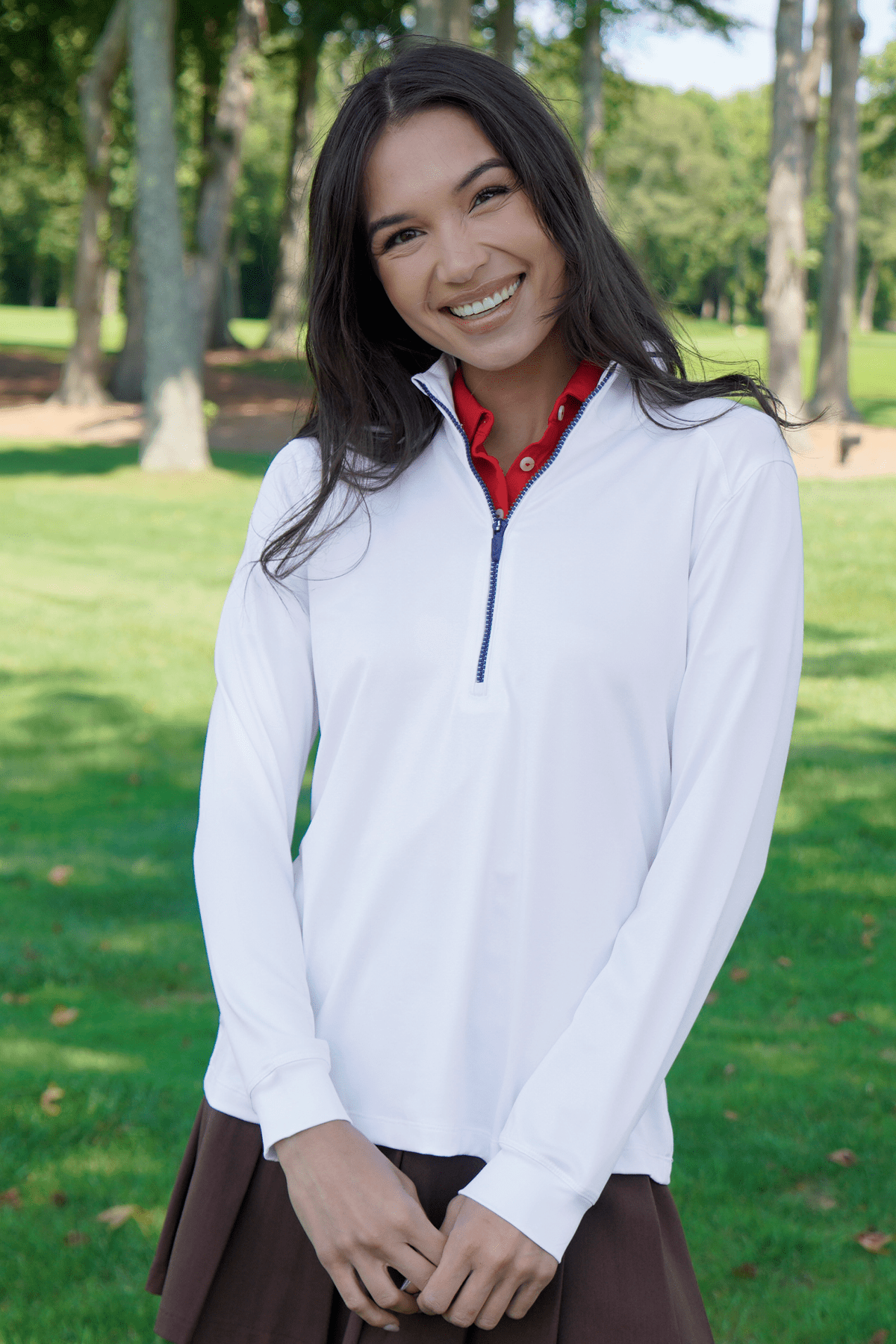 Greg Norman Layering Greg Norman - Women's Leaderboard 1/4-Zip
