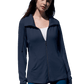Greg Norman Layering Greg Norman - Women's Mock Neck Full Zip Jacket