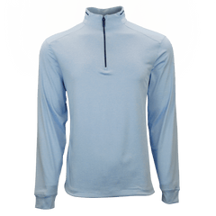 Greg Norman Layering S / Cloud Heather Greg Norman - Men's Leaderboard 1/4-Zip