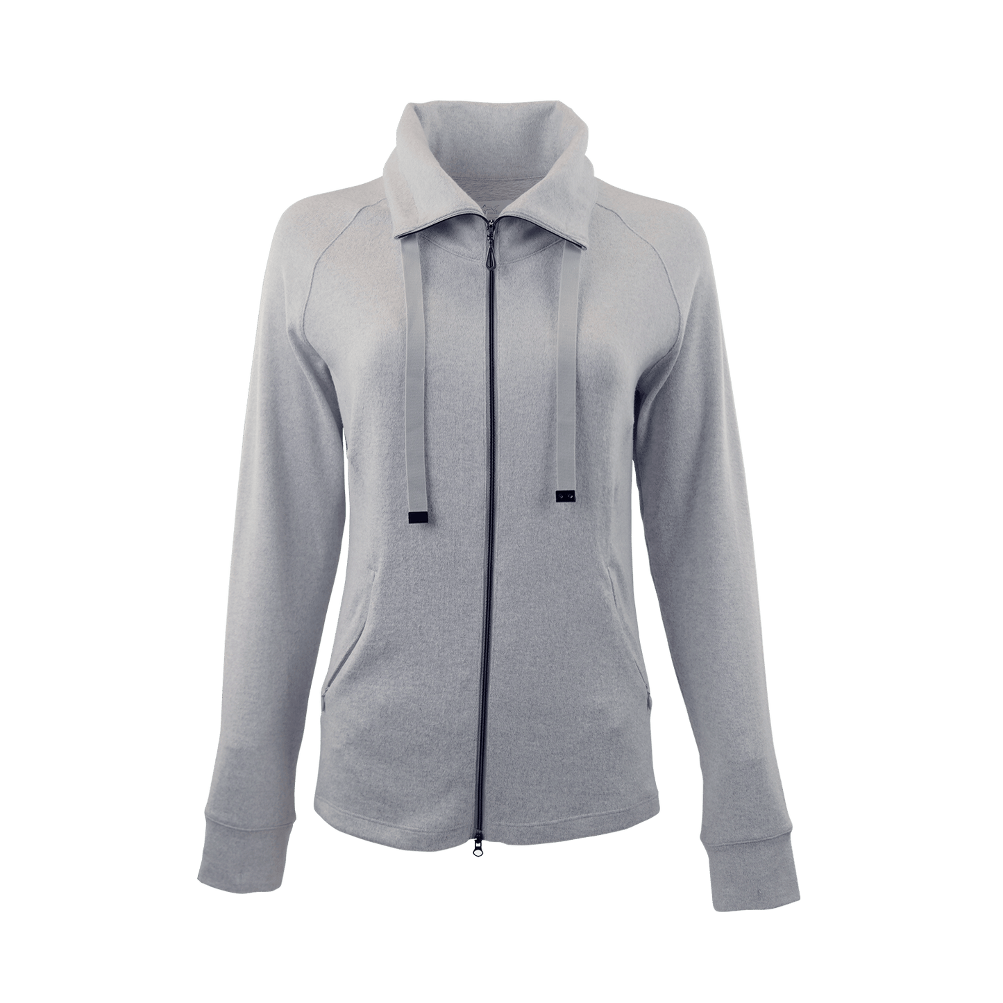 Greg Norman Layering S / Grey Heather Greg Norman - Women's Mock Neck Full Zip Jacket